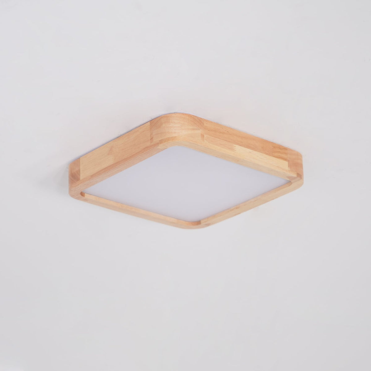 Wooden Geometric LED Ceiling Light