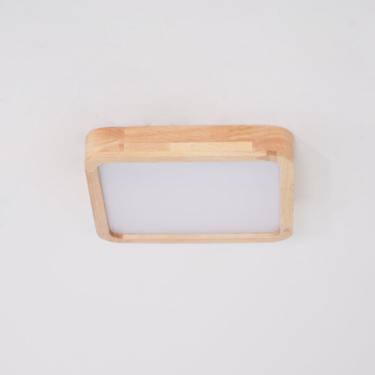 Wooden Geometric LED Ceiling Light