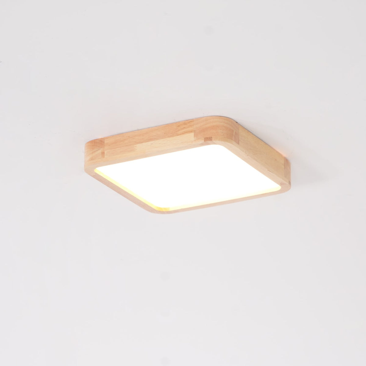 Wooden Geometric LED Ceiling Light
