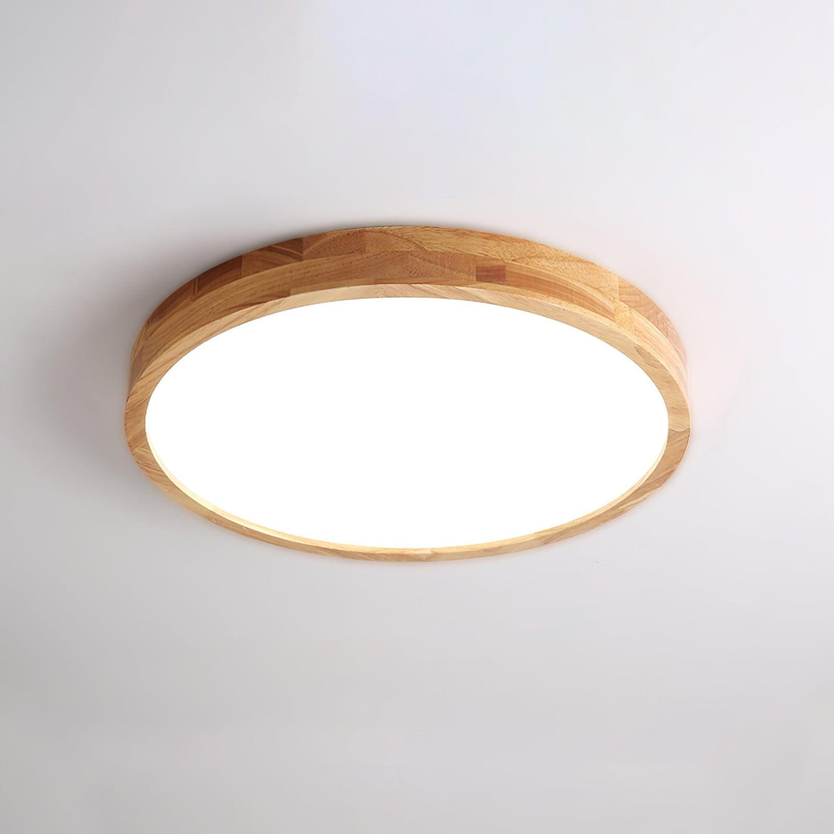 Wooden Geometric LED Ceiling Light