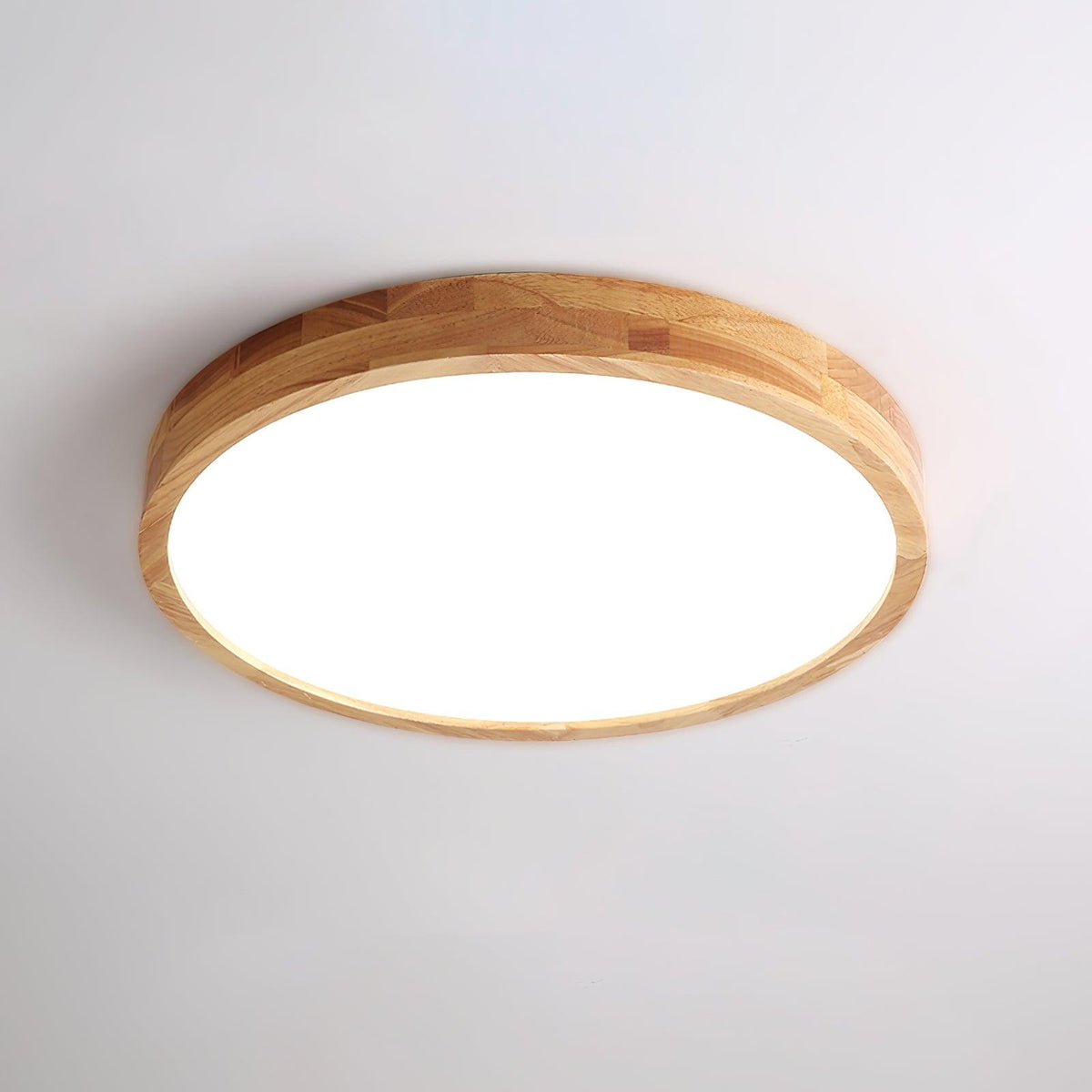 Wooden Geometric LED Ceiling Light