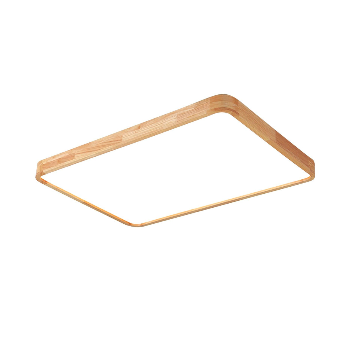 Wooden Geometric LED Ceiling Light