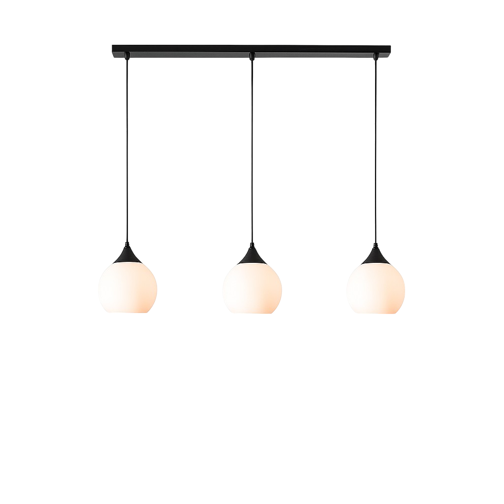 3-Light Modern Dining Table Pendant Lamp