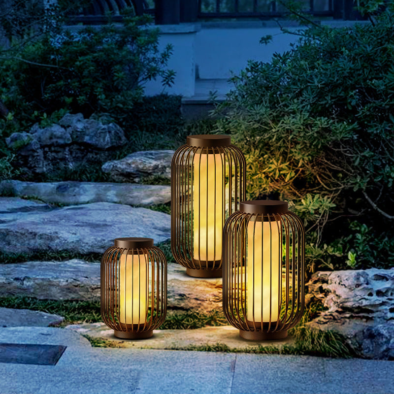 Solar Landscape Lantern with Warm Ambient Glow