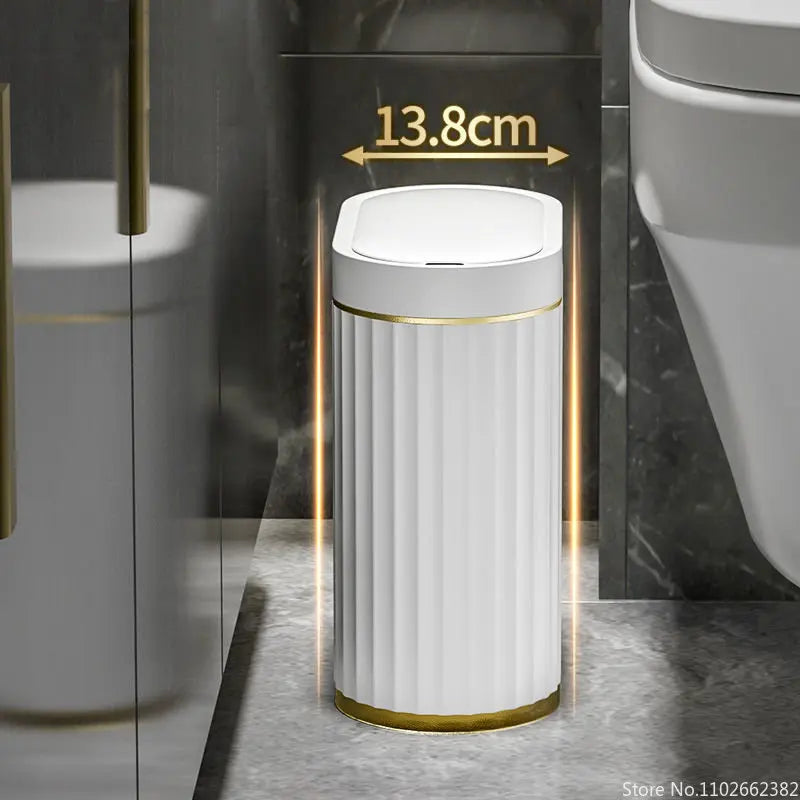 Smart Touchless Sensor Bin Modern Bathroom Waste Bin