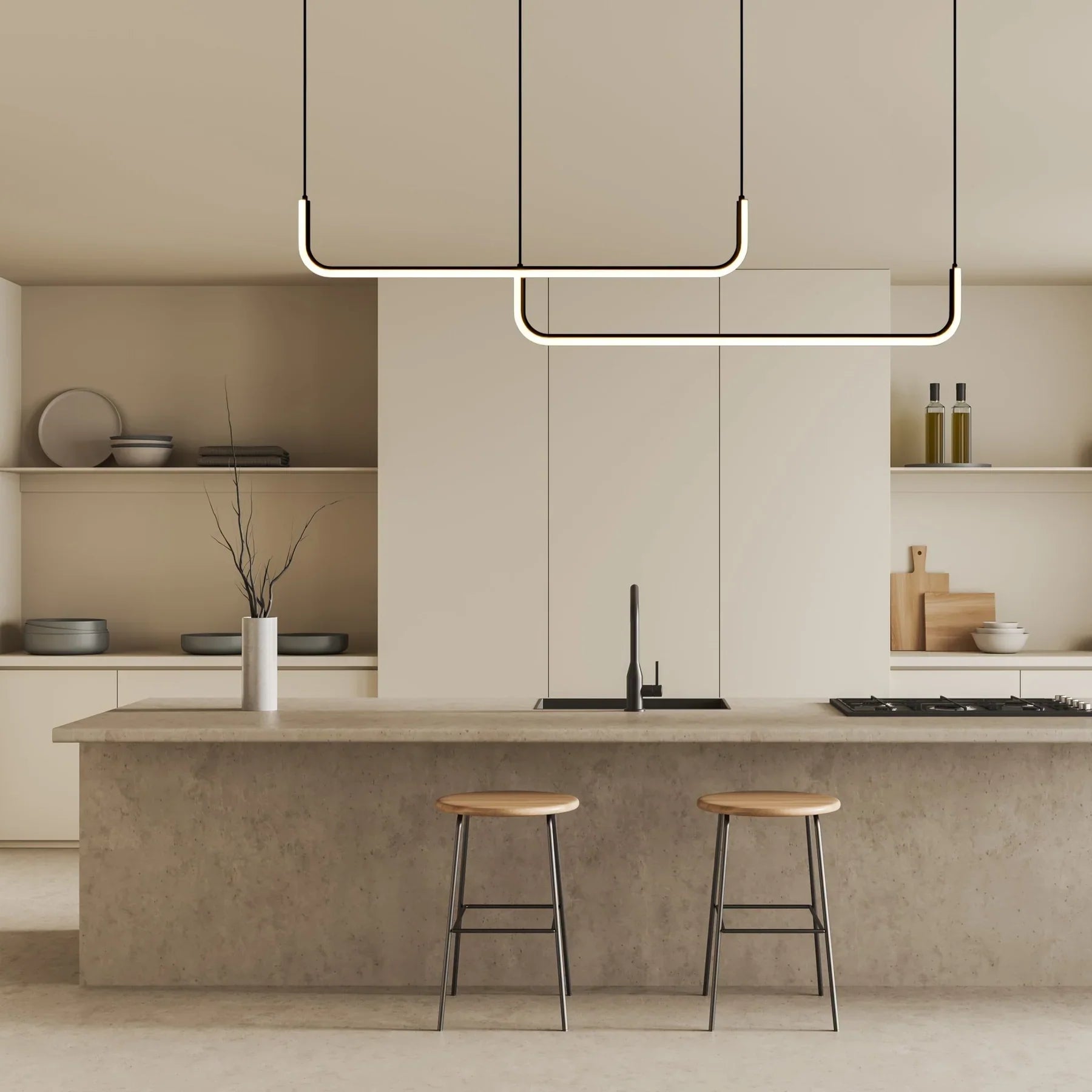 Moderne LED Keuken Eiland Bar Lamp