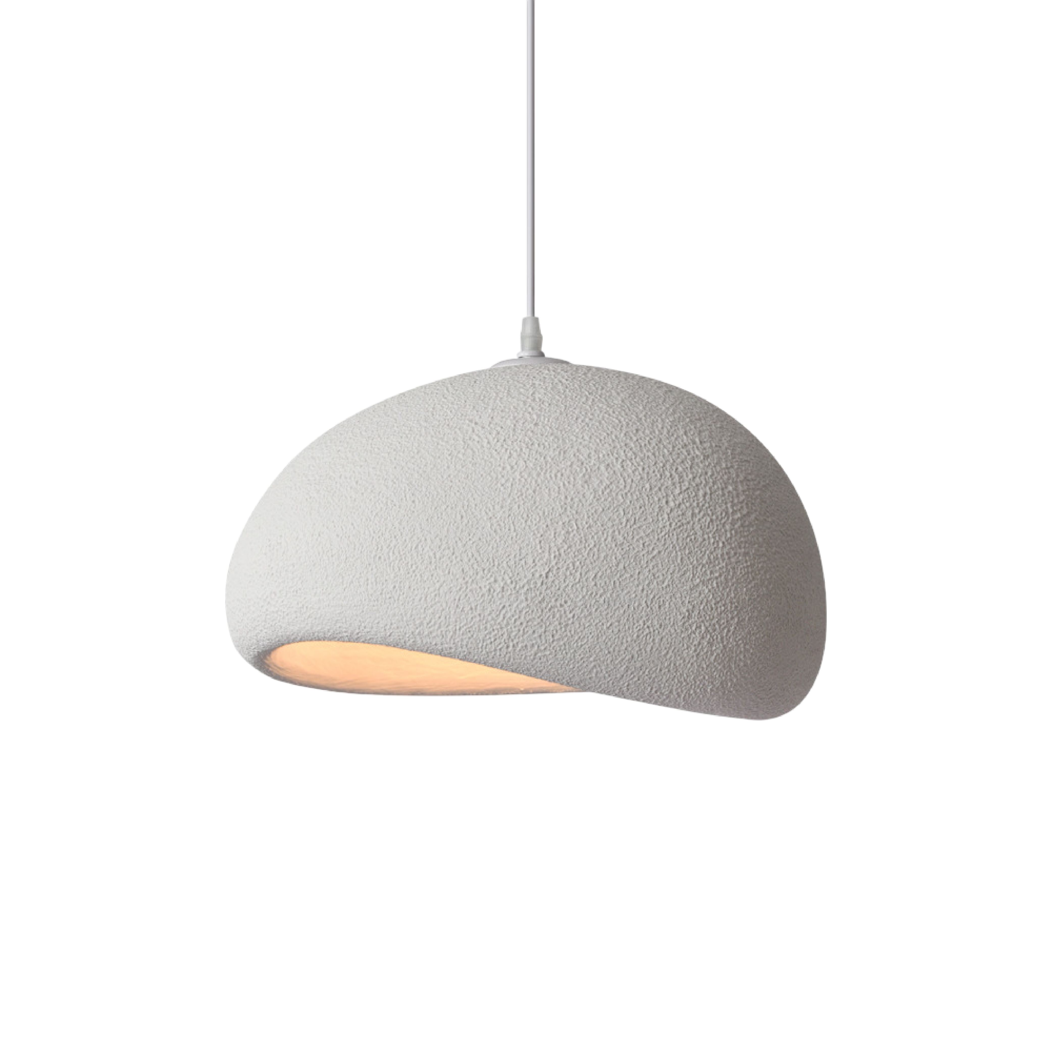 Minimalist Wabi-Sabi Dome Pendant Light