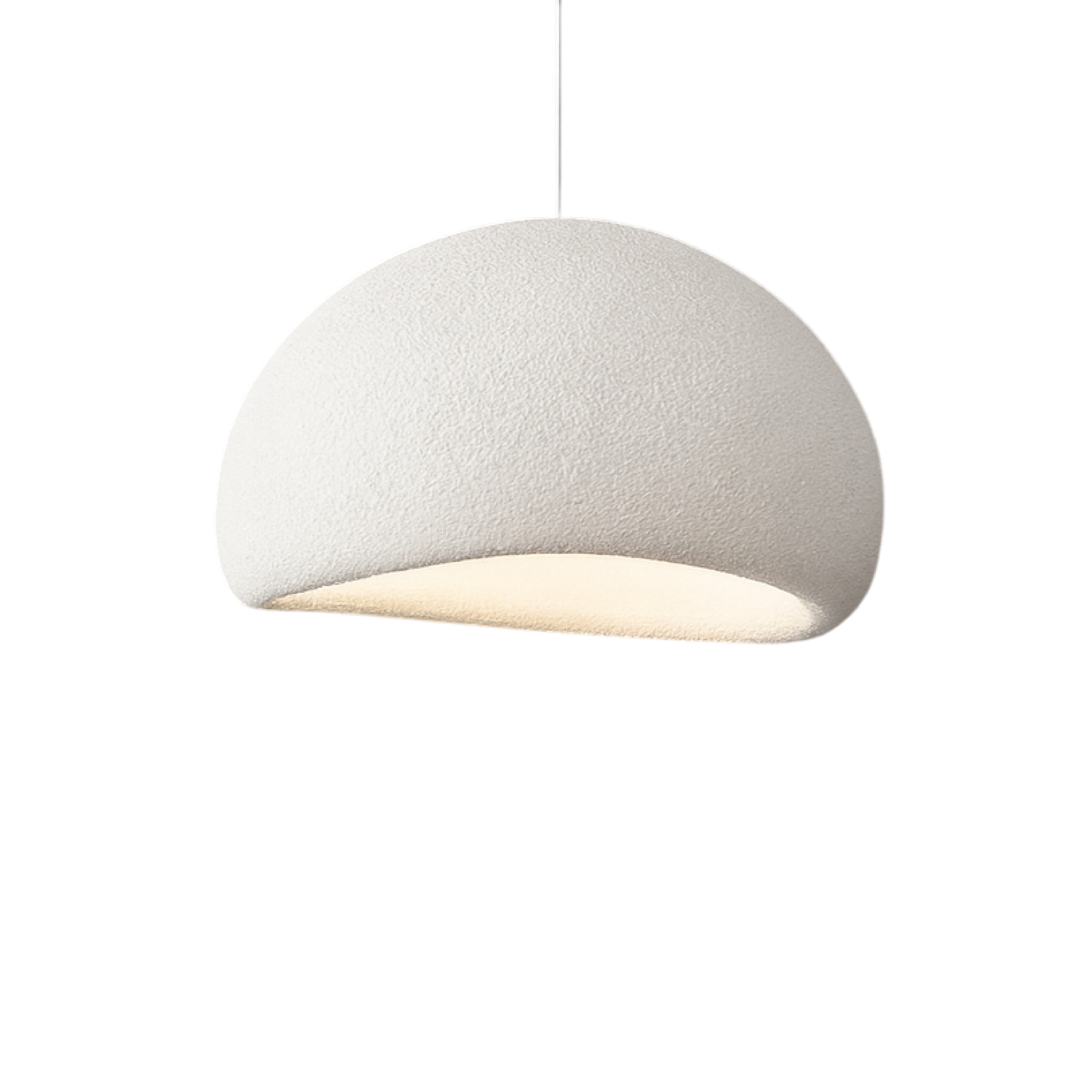 Minimalist Wabi-Sabi Dome Pendant Light