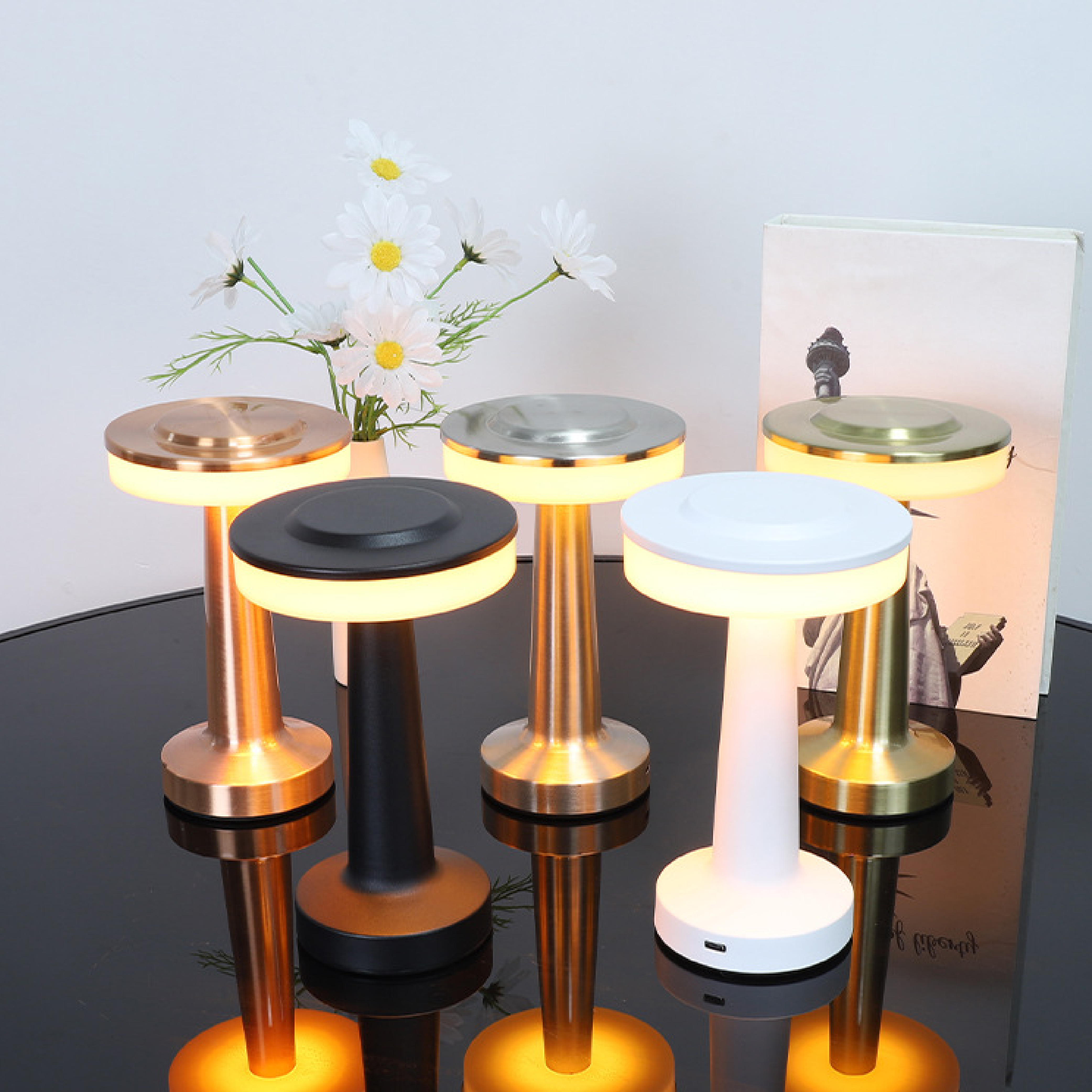 Modern Metal LED Table Lamp