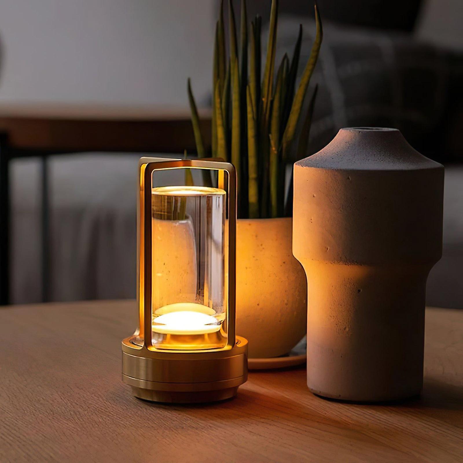 Modern Wireless Lantern Desk Lamp