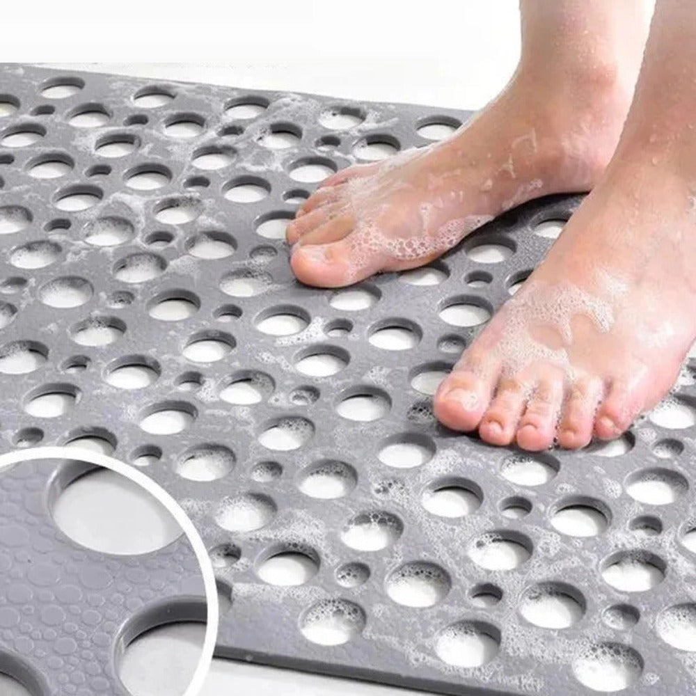 Non Slip Shower Mat with Suction Cups Bathroom Floor Mat