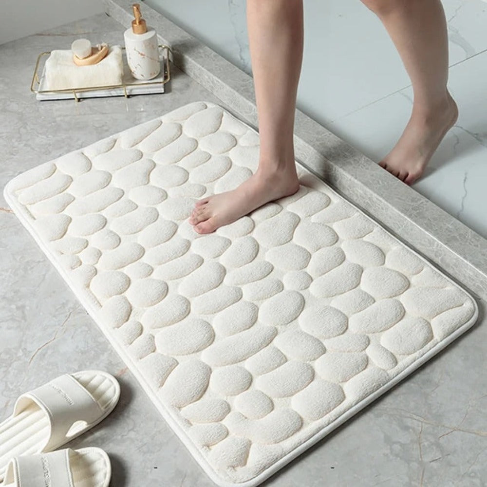 Soft Bath Mat Non Slip Bathroom Floor Mat Water Absorbent