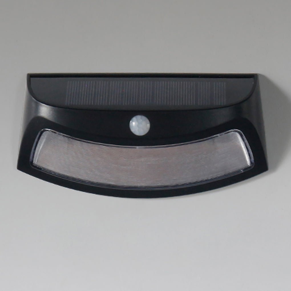 Industriële zwarte led-wandlamp voor verlichting van tuinpaden