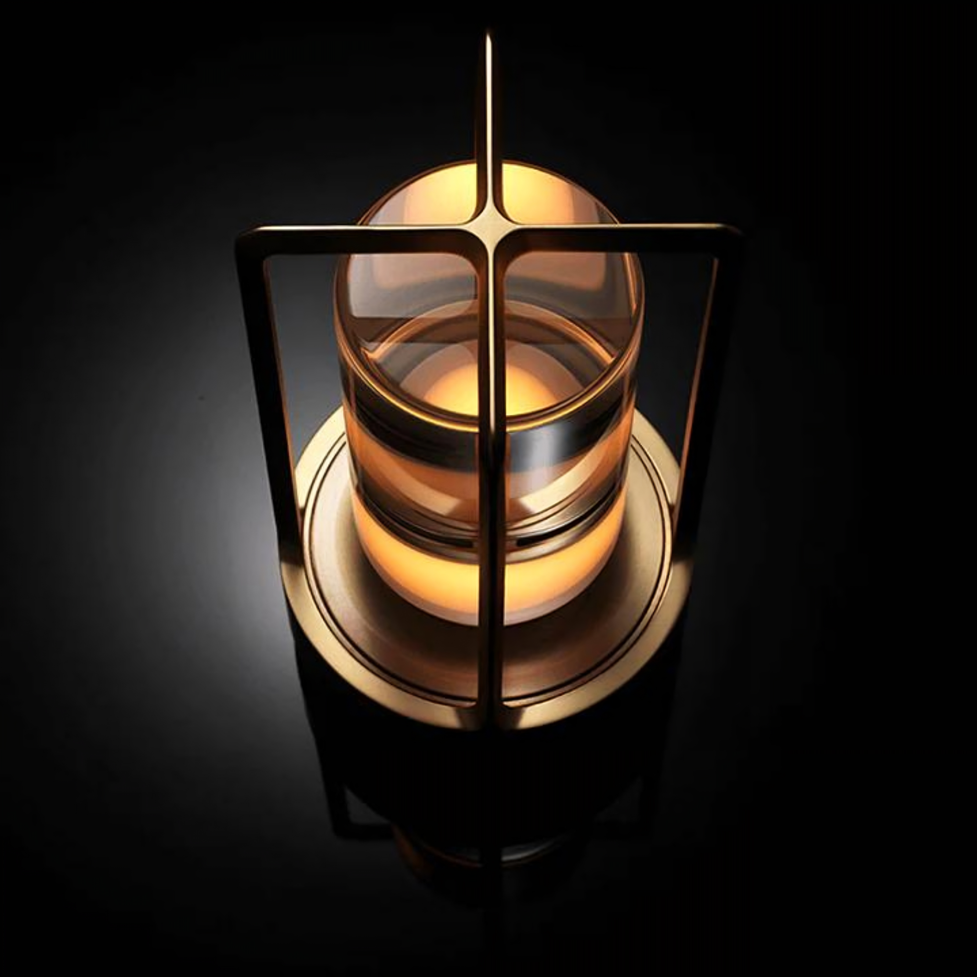 Modern Wireless Lantern Desk Lamp