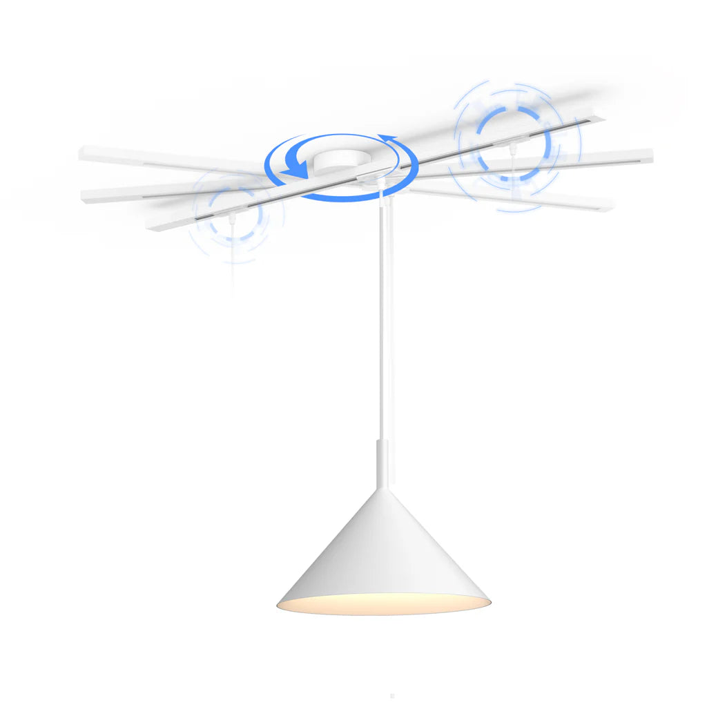 Draaibare Plafondrail voor Hanglamp Verstelbare Montage