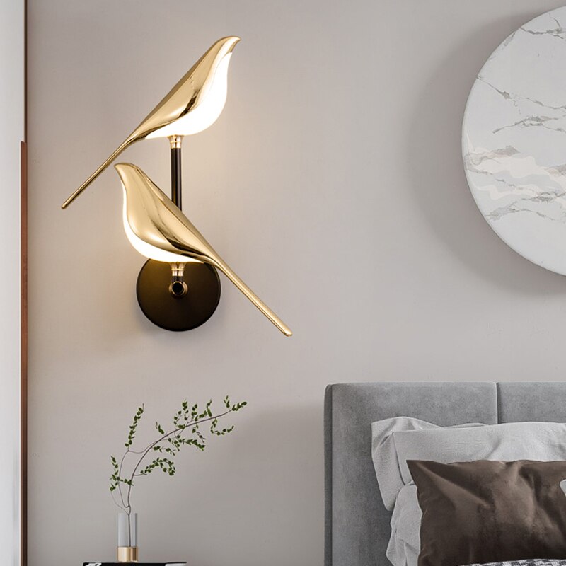 Modern LED Bird wall light