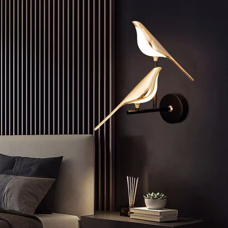 Modern LED Bird wall light