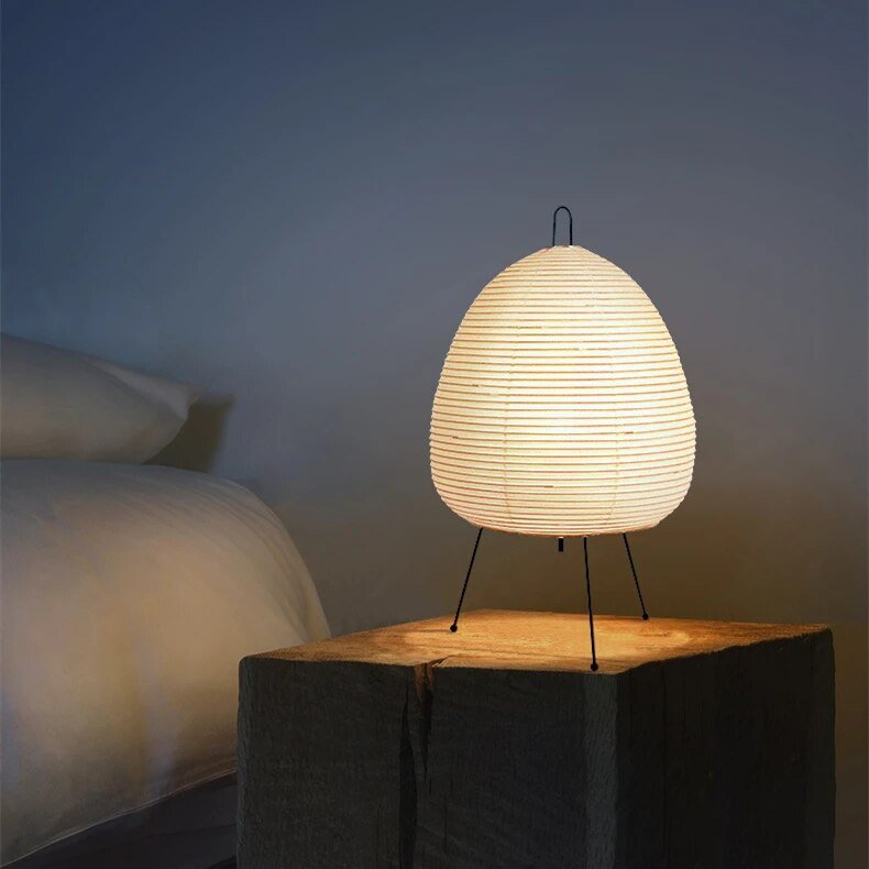 Japanese Paper Lantern Table Lamp