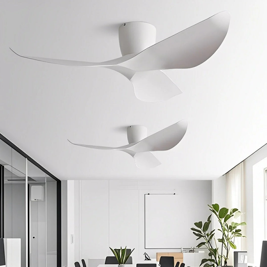 Minimalist Ceiling Fan with Quiet DC Motor 1
