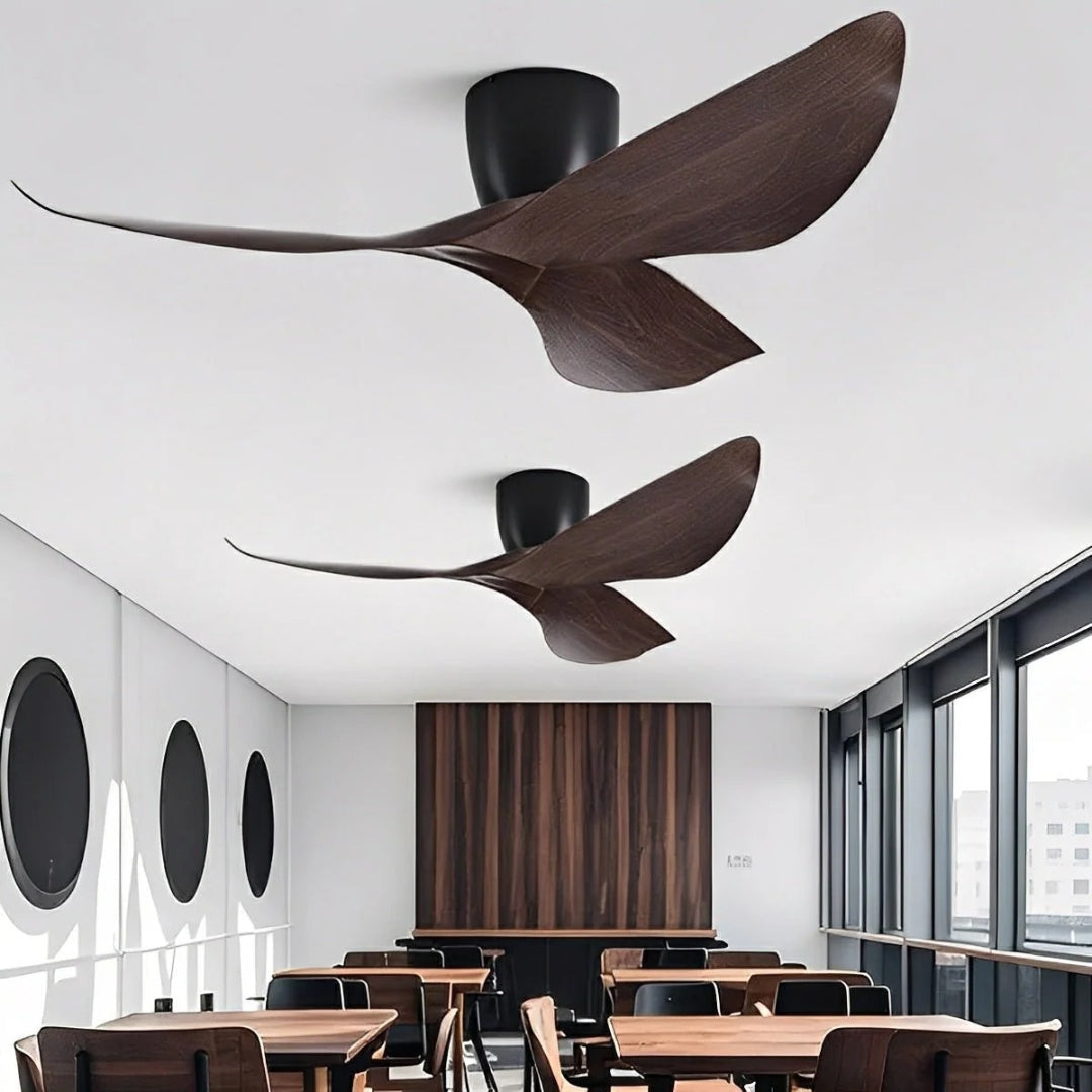 Minimalist Ceiling Fan with Quiet DC Motor 2
