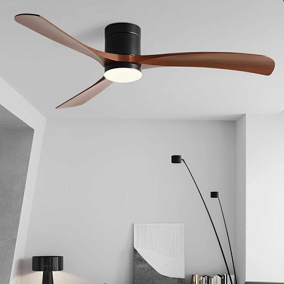 Minimalist Ceiling Fan Light for Living Room 2