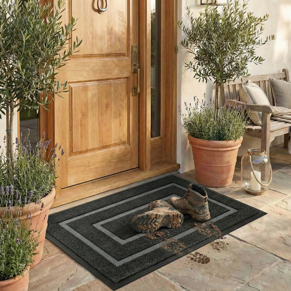 Non-Slip Rubber Backed Door Mat 3