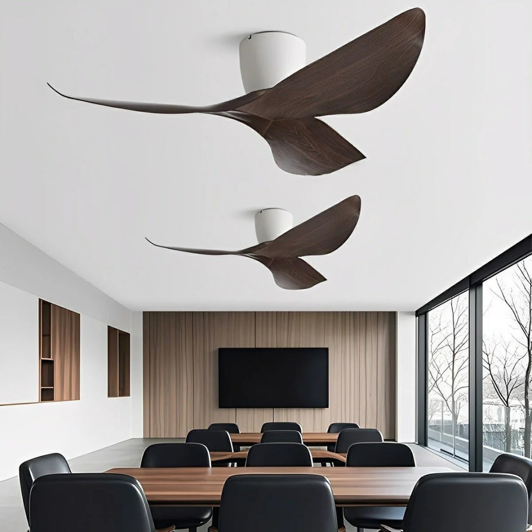 Minimalist Ceiling Fan with Quiet DC Motor 3