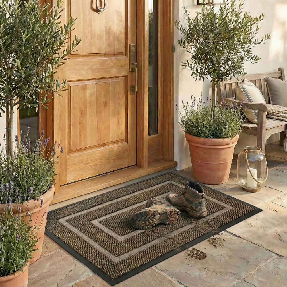 Non-Slip Rubber Backed Door Mat 4