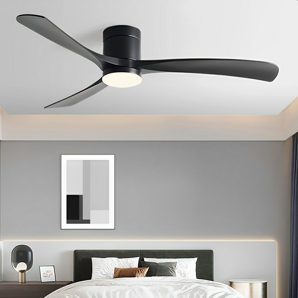 Minimalist Ceiling Fan Light for Living Room 4