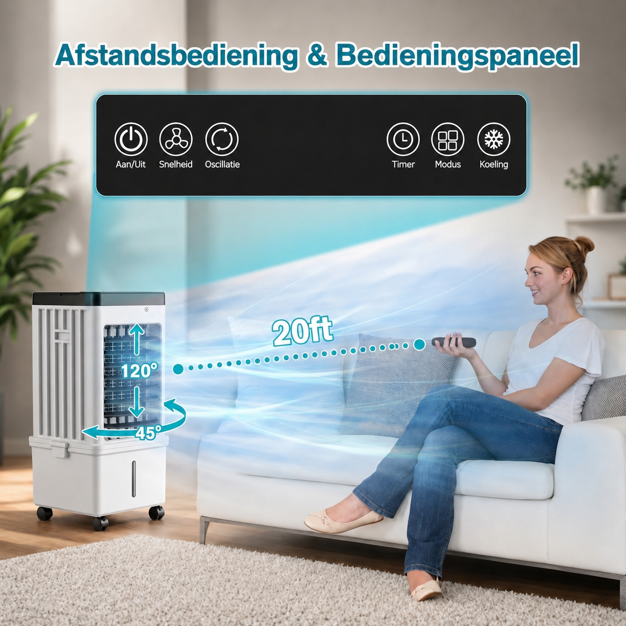 Portable Air Conditioner with Remote Control 5