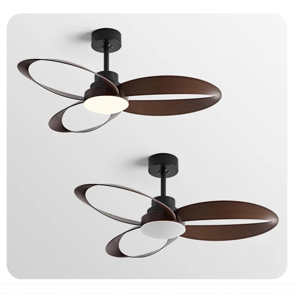 Modern Ceiling Fan with Dimmable LED Light 8