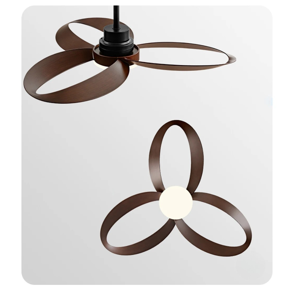 Modern Ceiling Fan with Dimmable LED Light 9