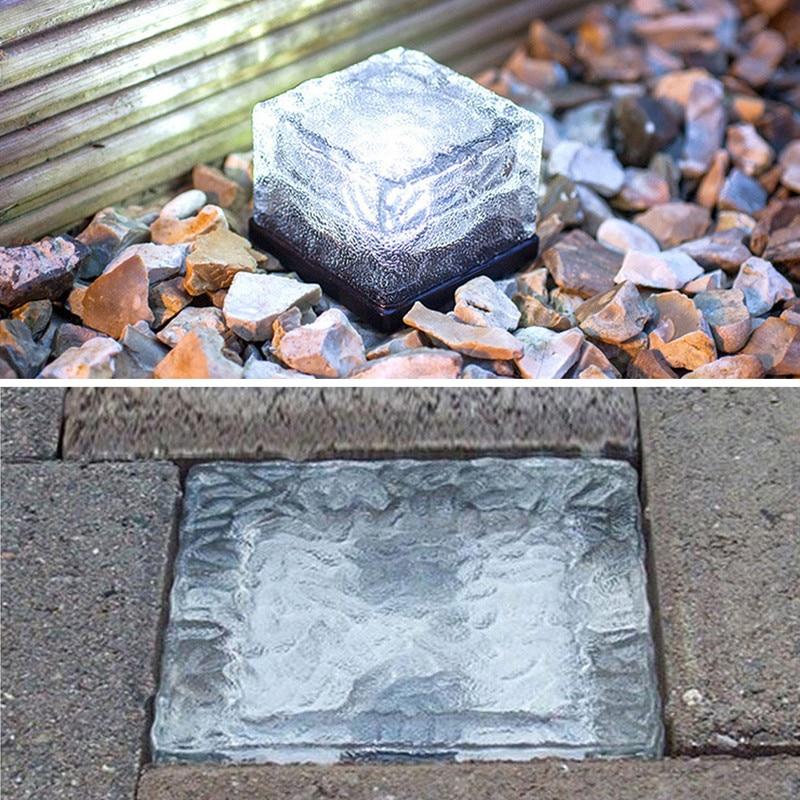 Zonne-energie Tuin Kubus Licht Met Kleurveranderend Water Ripple Effect