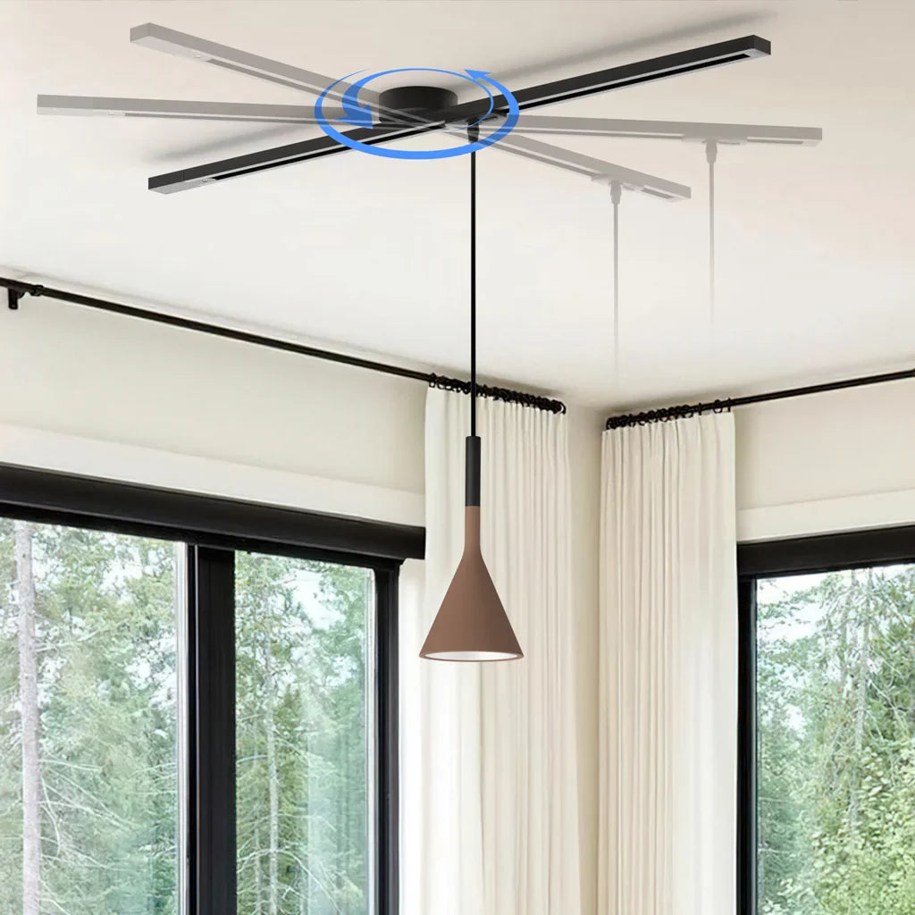 Draaibare Plafondrail voor Hanglamp Verstelbare Montage