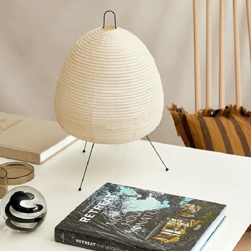 Japanese Paper Lantern Table Lamp