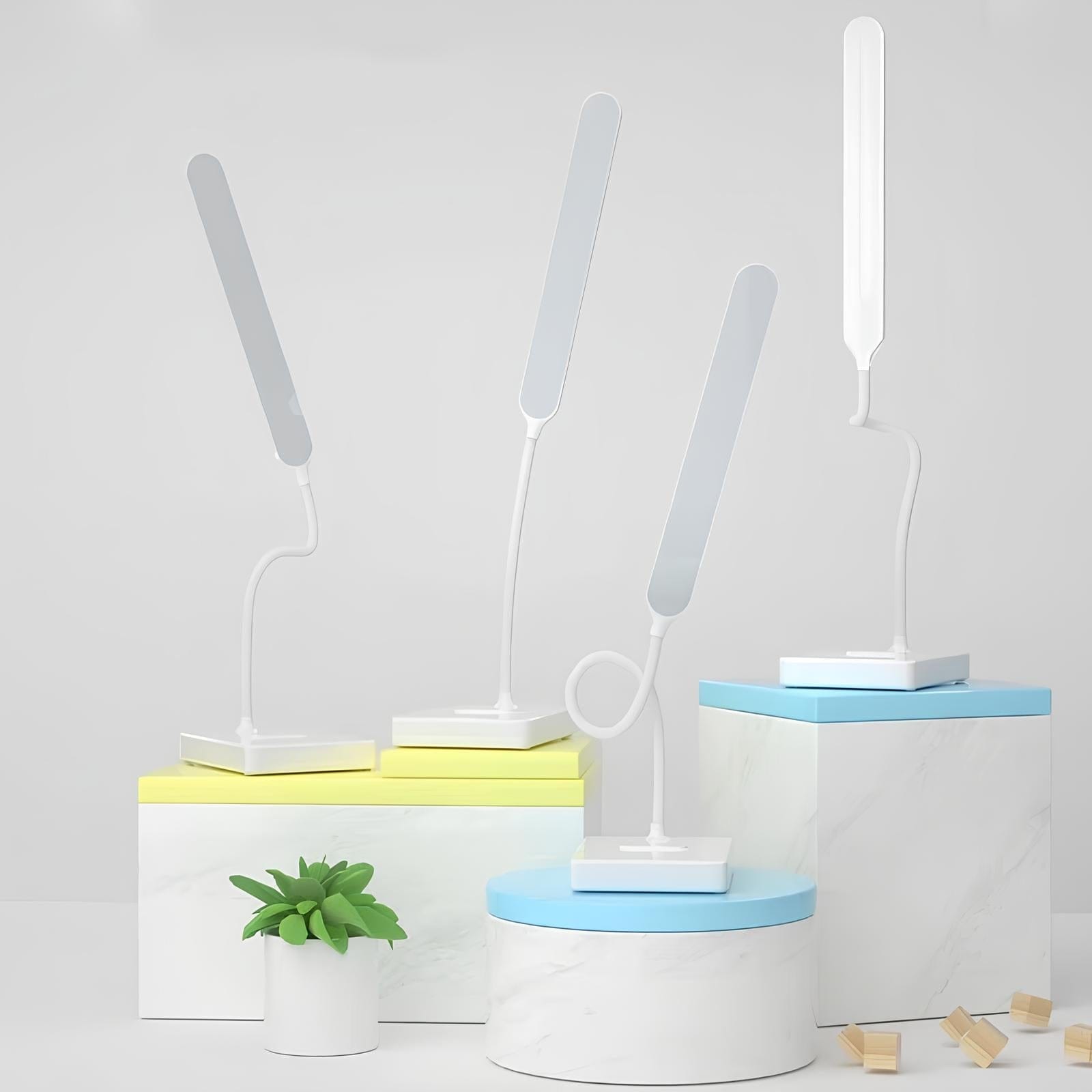 USB Oplaadbare LED Bureau Lamp met Flexibele Arm