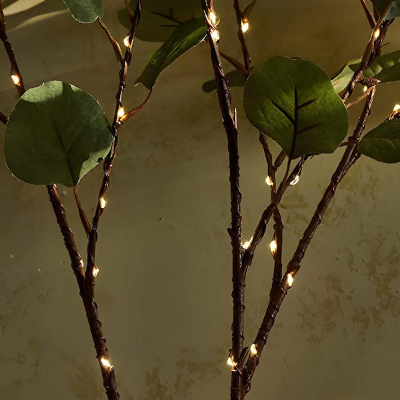 Decorative LED Branch Vase Light