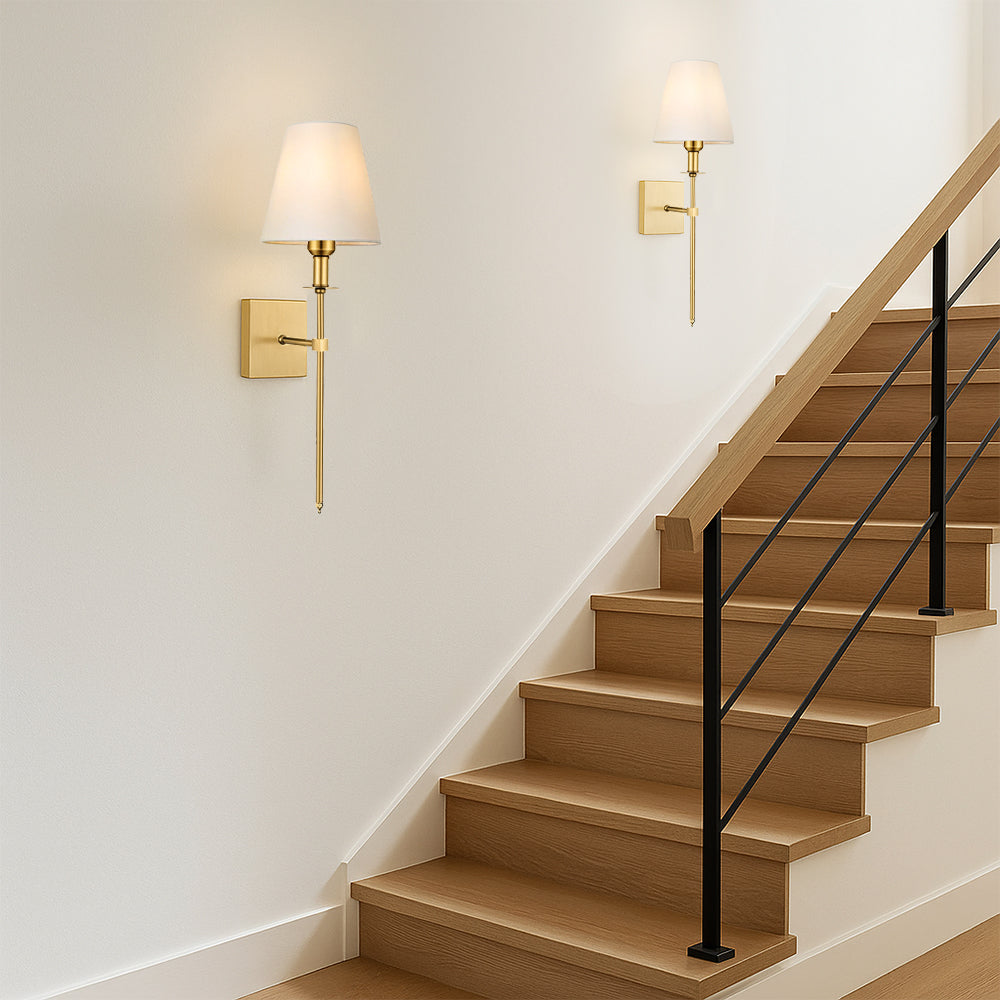 Minimalist Wired Wall Light