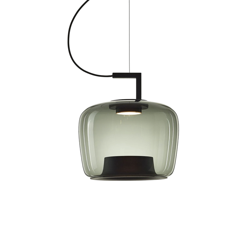 Contemporary Glass Hanging Lamp