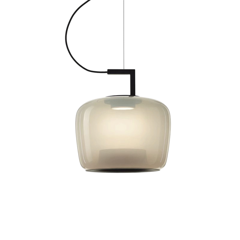 Contemporary Glass Hanging Lamp