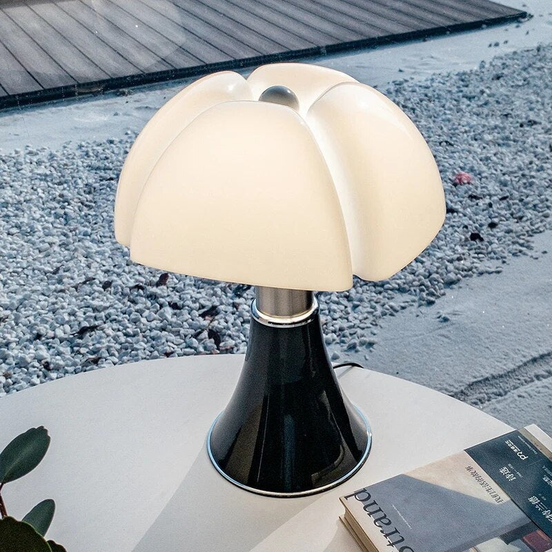 Modern Flower Design Table Lamp Soft Warm Light