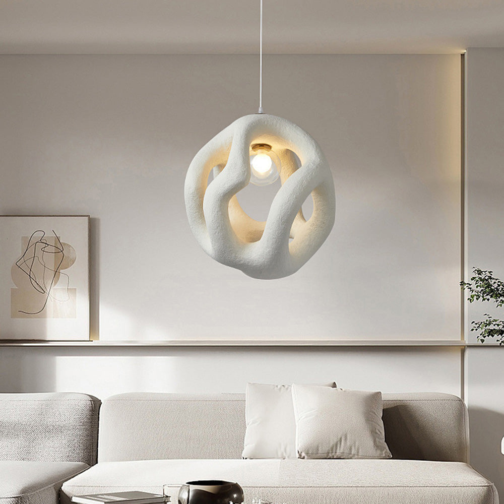 Wabi-Sabi Sculptural Pendant Light