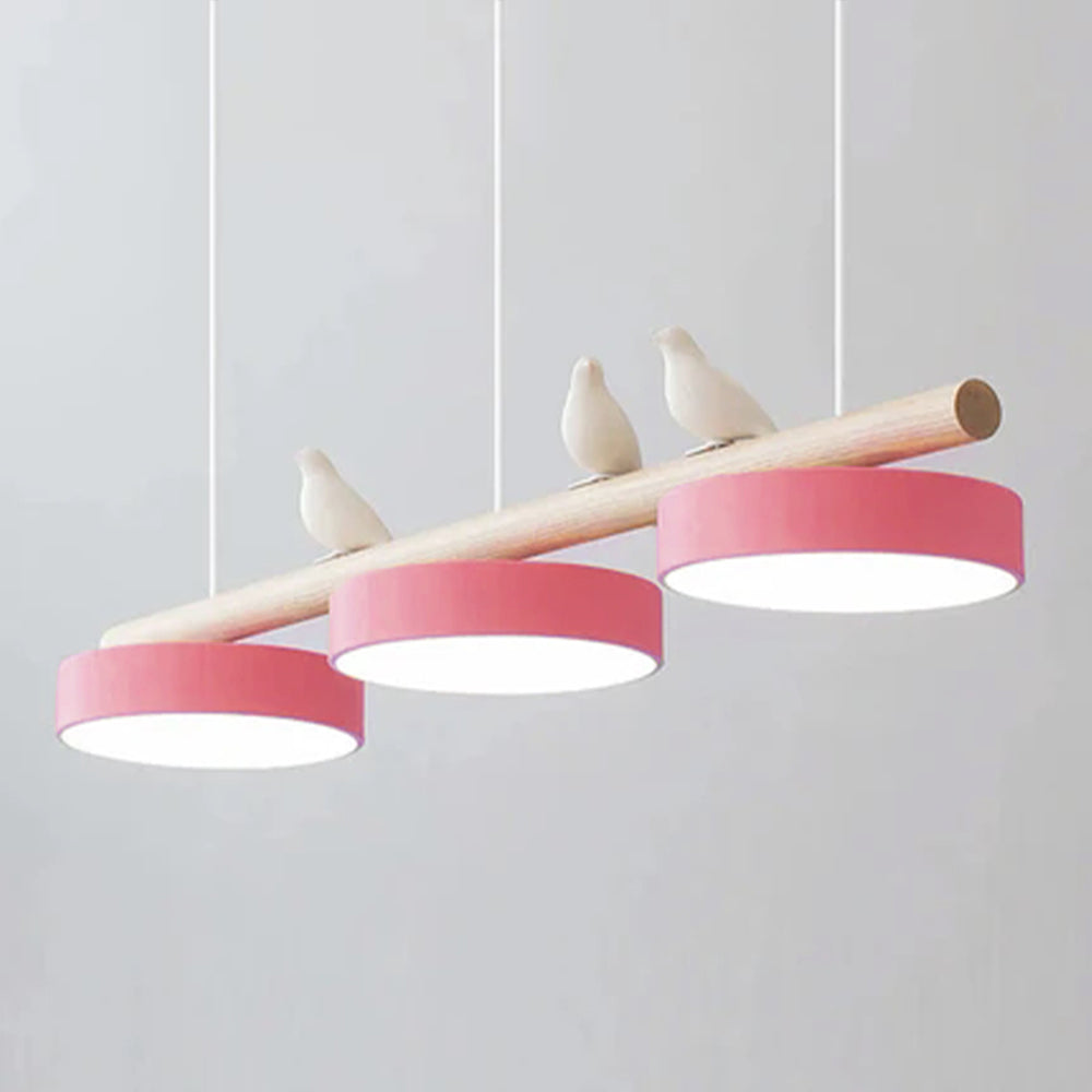Nordic Bird Beam Pendant Lamp