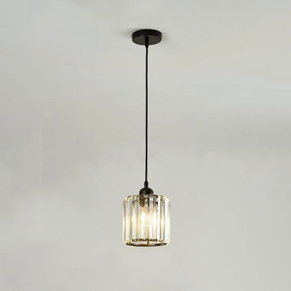 Cluster Pendant Light with Cylindrical Glass Shades