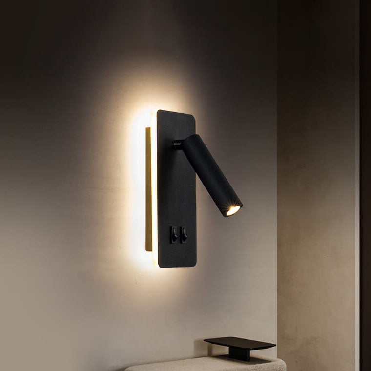 Verstelbare led-spotsconces met dubbele verlichting