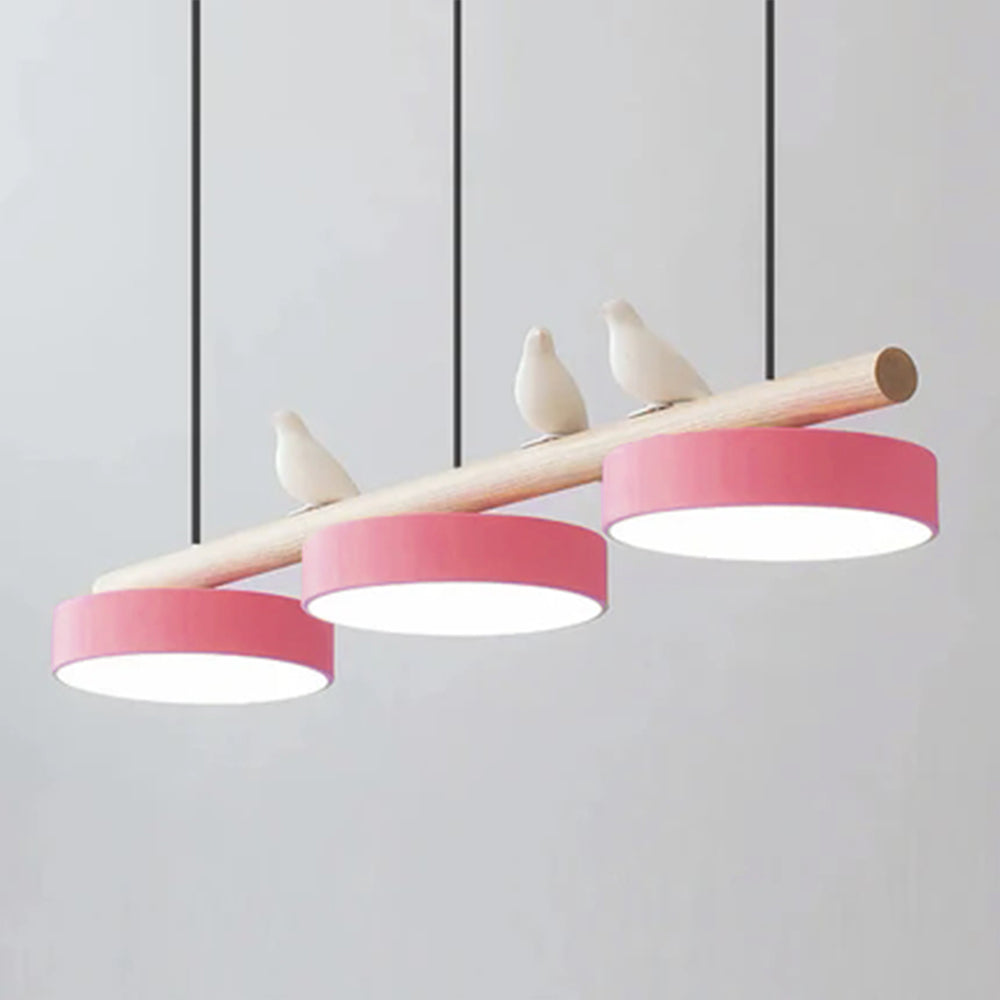 Nordic Bird Beam Pendant Lamp