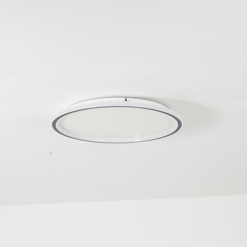 Modern LED Flush Mount Ceiling Light Round Slim Indoor Lamp