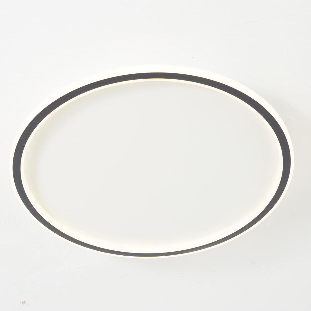 Modern LED Flush Mount Ceiling Light Round Slim Indoor Lamp