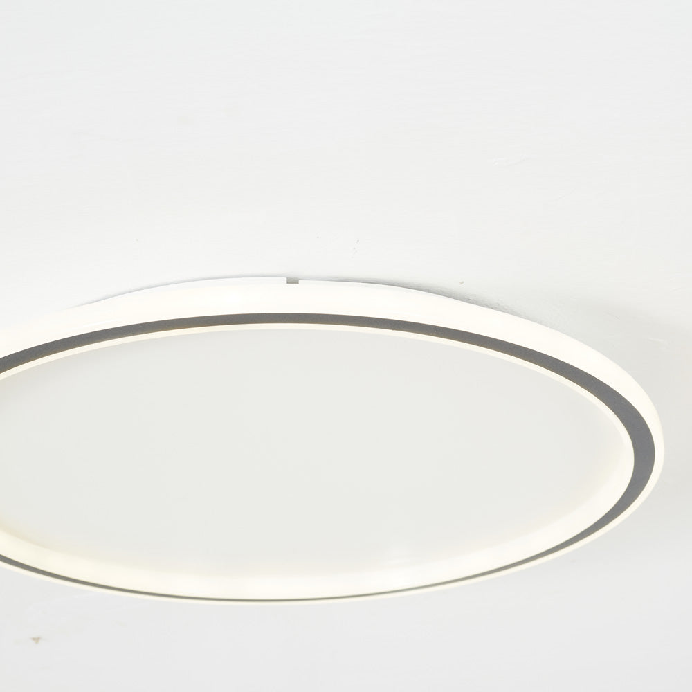 Modern LED Flush Mount Ceiling Light Round Slim Indoor Lamp