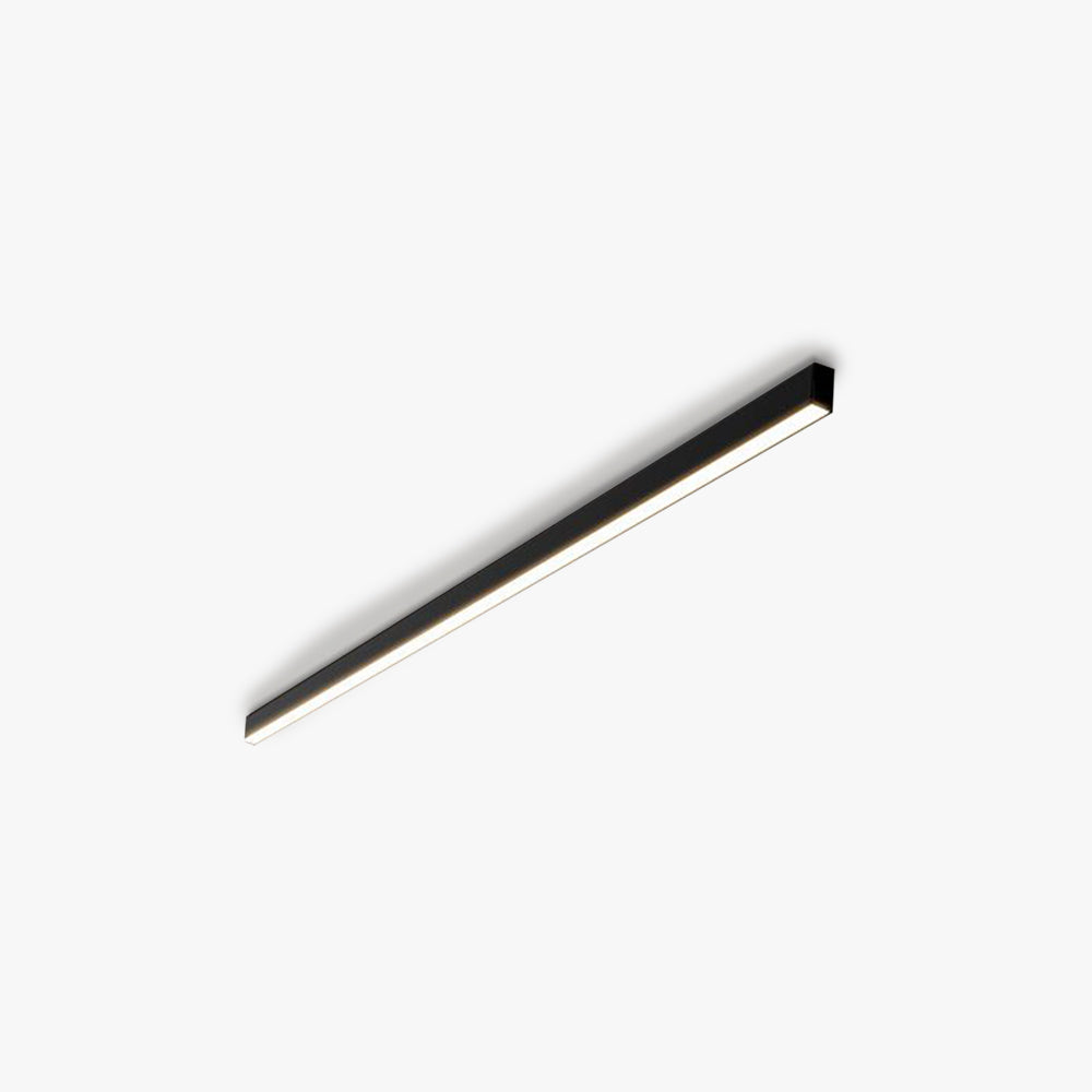 Minimalist Linear Black LED Ceiling Light